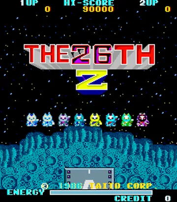 The Alphax Z (Japan) screen shot title